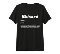 Richard Definition Personalized Name Custom Costume for Rich Maglietta Premium