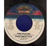 RICHARD "DIMPLES" FIELDS 45 RPM Taking Applications / (A Woman At Home And) A Freak On The Side
