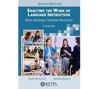Richard Donato Eileen G Enacting the Work of Language Instruction - (Tascabile)