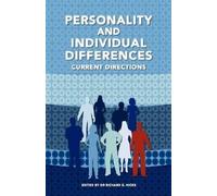 Richard E. Hicks Personality and Individual Differences (Tascabile)