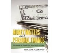 Richard E Marinaccio Money Matters and Personal Finance (Copertina rigida)