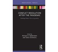 Richard E. Rubenstein Conflict Resolution after the Pandemic (Copertina rigida)