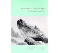 Richard E. Strassberg Inscribed Landscapes (Tascabile)