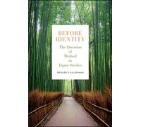 Richard F. Calichman Before Identity (Tascabile)