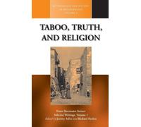 Jeremy Adler Taboo, Truth and Religion (Copertina rigida)