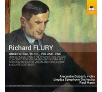 Richard Flury Richard Flury: Orchestral Music - Volume 2 (CD) Album