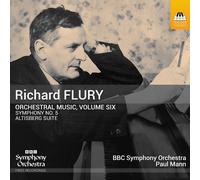 Richard Flury Richard Flury: Orchestral Music, Volume Six: Symphony No. 5/A (CD)