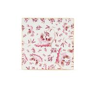 Richard Ginori 1735 - Piatto Quadrato Medio 26,5cm Oro di Doccia Magenta Ginori