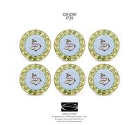 Richard Ginori - Il Viaggio di Nettuno 6 Piatti Pane Sky Blue cm 16 in 6.29