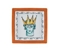 Richard Ginori Il Viaggio di Nettuno - Svuotatasche Quadrato Rock Orange Ginori