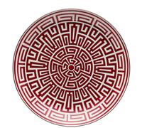 Richard Ginori, Labirinto Scarlatto, Centrotavola 31cm, Porcellana