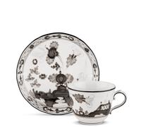 Richard Ginori, Oriente Italiano Albus, Tazza Caffè con piattino, Porcellana
