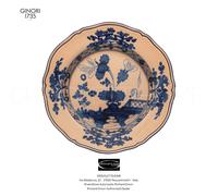 Richard Ginori Oriente Italiano Cipria - Piatto Piano ø cm 26,5 - inch 10.43