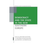 Richard Gunther Democracy and the State in the New Southern E (Copertina rigida)
