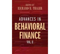 Richard H. Thaler Advances in Behavioral Finance, Volume II (Tascabile)