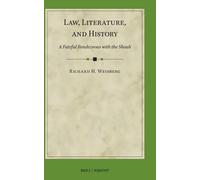 Richard H. Weisberg Law, Literature, and History (Copertina rigida)