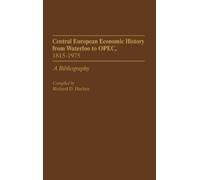 Richard Hacken Central European Economic History From Waterlo (Copertina rigida)
