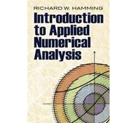 Richard Hamming Introduction to Applied Numerical Analysis (Tascabile)