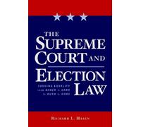 Richard Hasen The Supreme Court and Election Law (Copertina rigida)