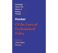 Richard Hooker Hooker: Of the Laws of Ecclesiastical Polity (Tascabile)