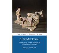 Richard Hunter Hesiodic Voices (Tascabile) Cambridge Classical Studies