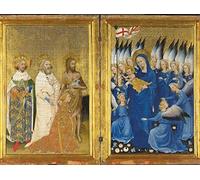 Richard Ii Presented To The Virgin & Chi Puzzle NUOVO
