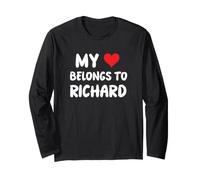 Richard - Il Mio Cuore appartiene a Richard - Amore Maglia a Manica