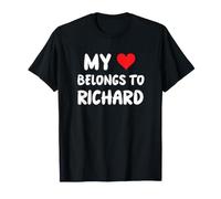 Richard - Il Mio Cuore appartiene a Richard - Amore Maglietta