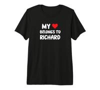 Richard - Il Mio Cuore appartiene a Richard - Amore Maglietta Premium