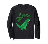 Richard I'm Rrrichard Simpatico T-Rex Dino Roar Nome per Bambini Maglia a Manica