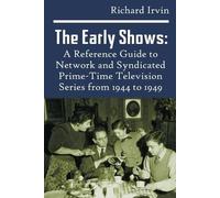 Richard Irvin The Early Shows (Tascabile)