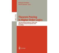 Richard J. Boulton Theorem Proving in Higher Order Logics (Tascabile)