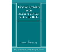 Richard J Sj Cl Creation Accounts in the Ancient Near East and in th (Tascabile)