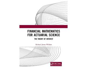 Richard James Wilders Financial Mathematics For Actuarial Science (Tascabile)