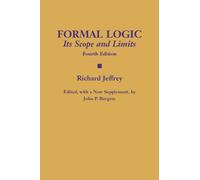 Richard Jeffrey Formal Logic (Copertina rigida)