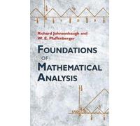 Richard Johnsonbaugh Foundations of Mathematical Analysis (Tascabile)