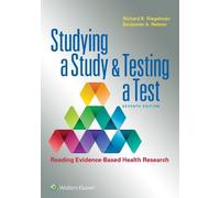 Richard K Riegelman Studying a Study and Testing a Test (Tascabile)