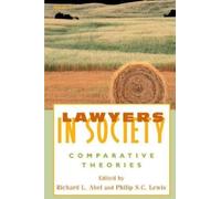 Richard, L. Abel Lawyers in Society (Tascabile)