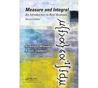 Richard L. Wheeden Measure and Integral (Tascabile)
