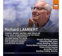 Richard Lambert Richard Lambert: Choral Music, Sacred and Secular (CD) Album