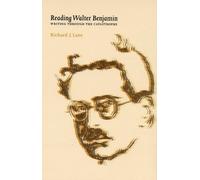 Richard Lane Reading Walter Benjamin (Tascabile)