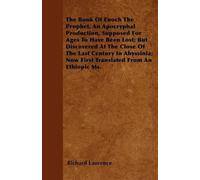 Richard Laurenc The Book Of Enoch The Prophet, An Apocryphal Product (Tascabile)