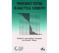 Richard Lawn Ron Walker Mike T Proficiency Testing in Analytical Ch (Tascabile)