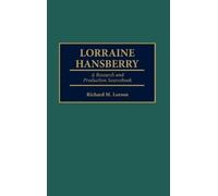 Richard Leeson Lorraine Hansberry (Copertina rigida)
