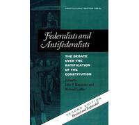 Richard Leffler Federalists and Antifederalists (Copertina rigida)