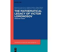 Richard M. Aron The Mathematical Legacy of Victor Lomonosov (Copertina rigida)