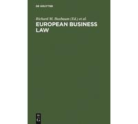 Richard M. Buxbaum European Business Law (Copertina rigida)