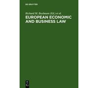 Richard M. Buxbaum European Economic and Business Law (Copertina rigida)