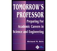 Richard M. Reis Tomorrow's Professor (Tascabile)