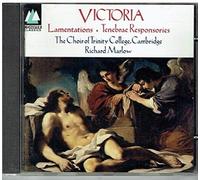 Richard Marlow Victoria: Lamentations; Tenebrae Responsories (CD)